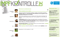 Desktop Screenshot of impfkontrolle.de
