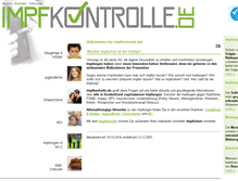 Tablet Screenshot of impfkontrolle.de